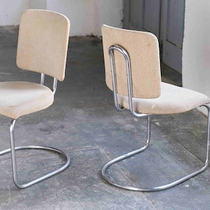 Bauhaus cantilever chair by Breuhaus de Groot, Thonet ST17 license, 1 of 4