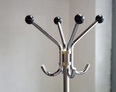Steel tube Bauhaus cloakroom Desta B-130 Art deco stand wardrobe