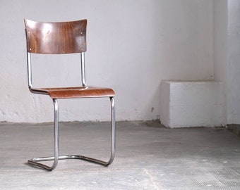 Chaise en porte-à-faux Bauhaus d’après Mart Stam