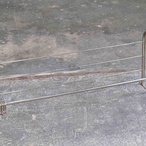 Large Bauhaus wall coat rack with hat rack #0013