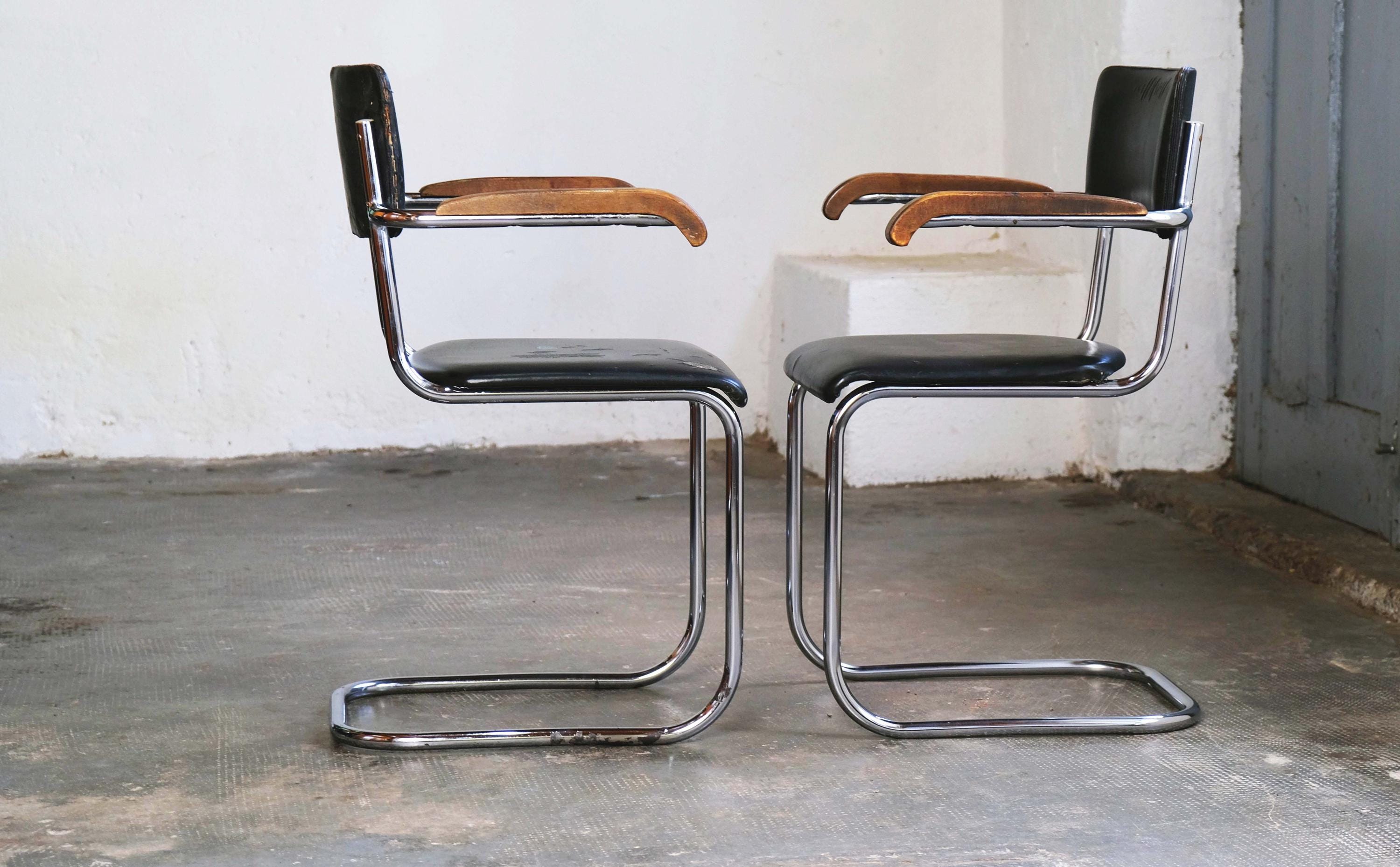 Cantilever bauhaus chair - Etsy 日本