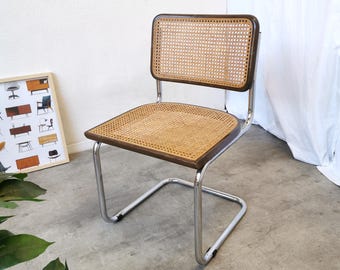 Vintage Mid Century Cesca Armchair- Made in Italy - Etsy