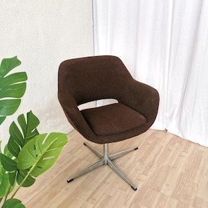 Vintage Mid-Century Modern Egg Swivel Chair - STOL Kamnik 1970s