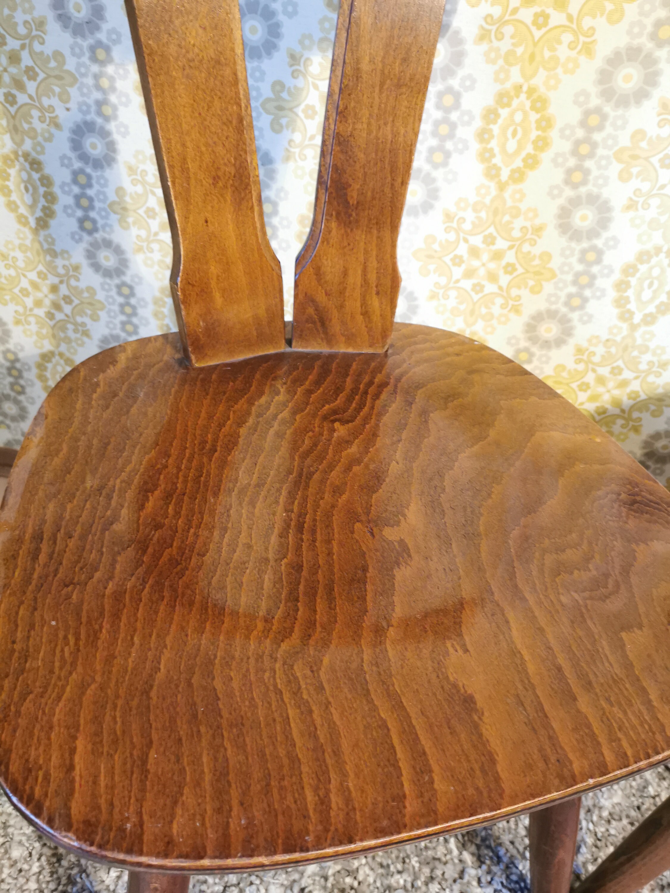 1 of 6 Vintage Wooden Chair / Made in Yugoslavia by Javor Etsy