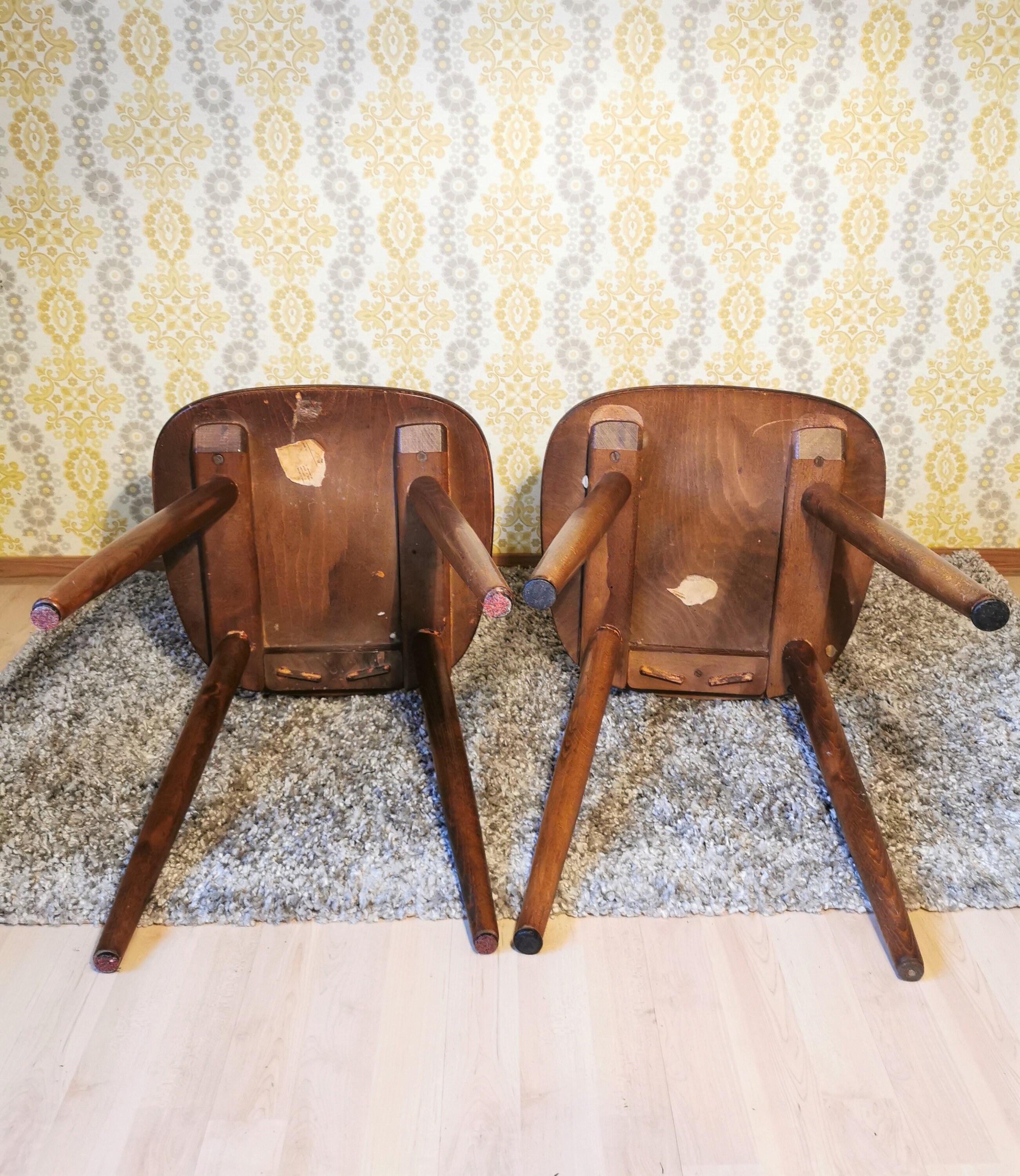 1 of 6 Vintage Wooden Chair / Made in Yugoslavia by Javor Etsy