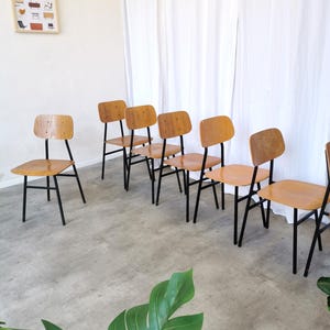 Vintage Stol Kamnik School Chair: 1970s Yugoslavia, Mid-Century Industrial Seating