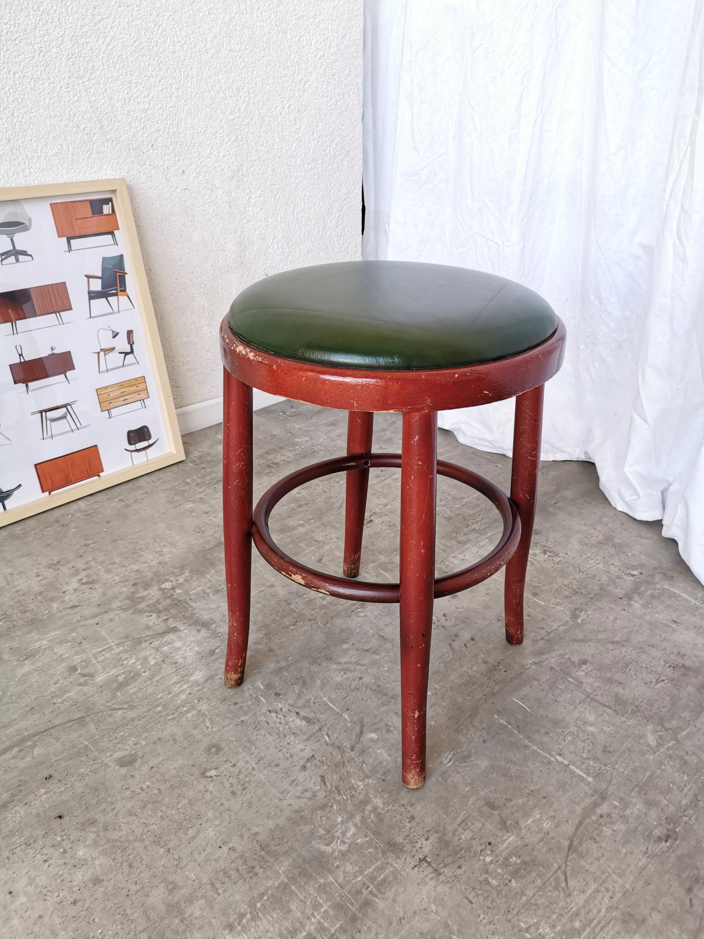 Vintage bentwood bar stool - Etsy 日本