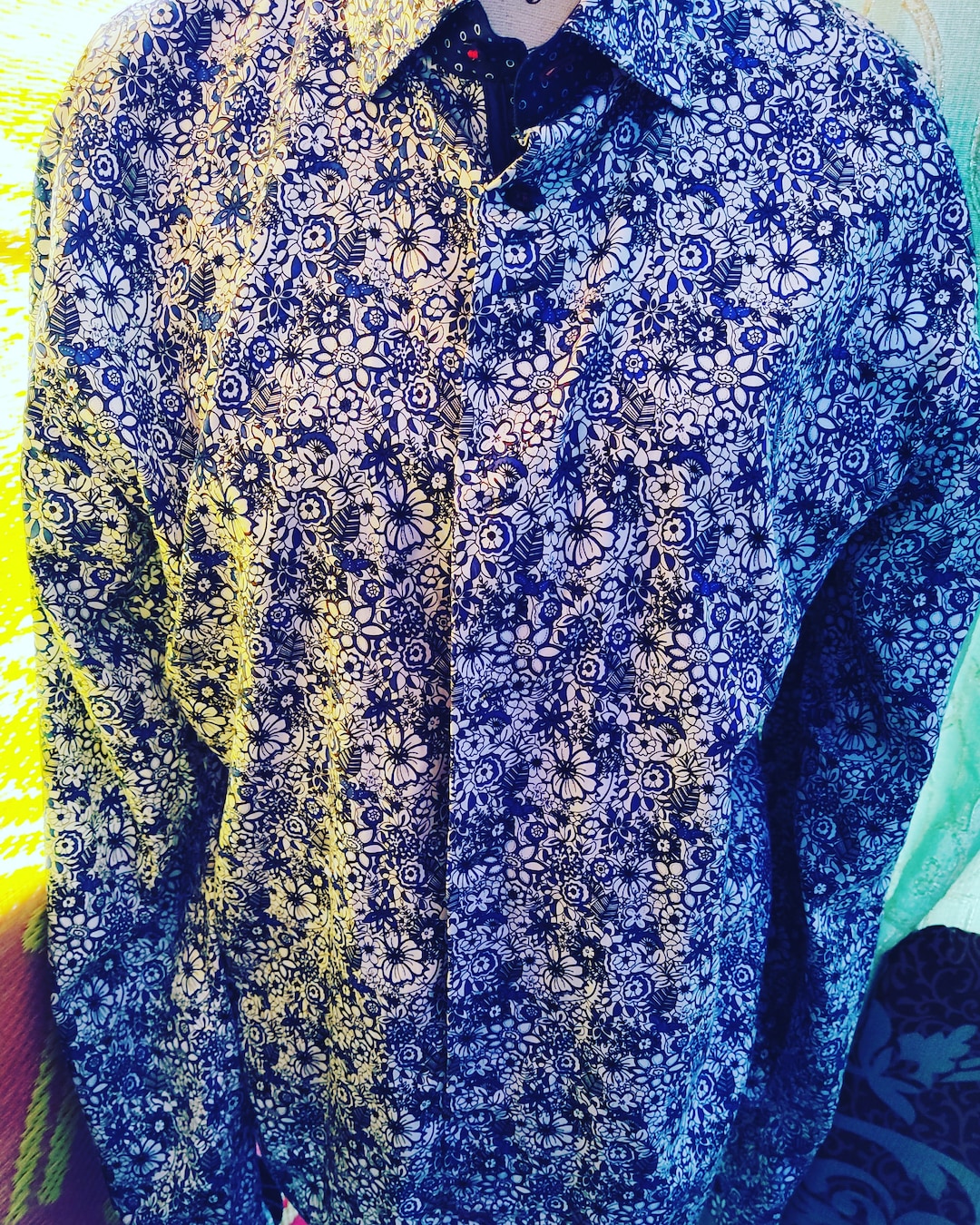 Au Noir Men's Dress Shirt Etsy