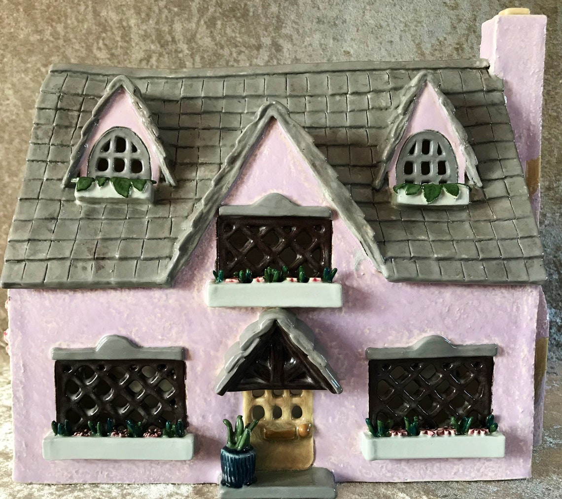 Tea light house Etsy