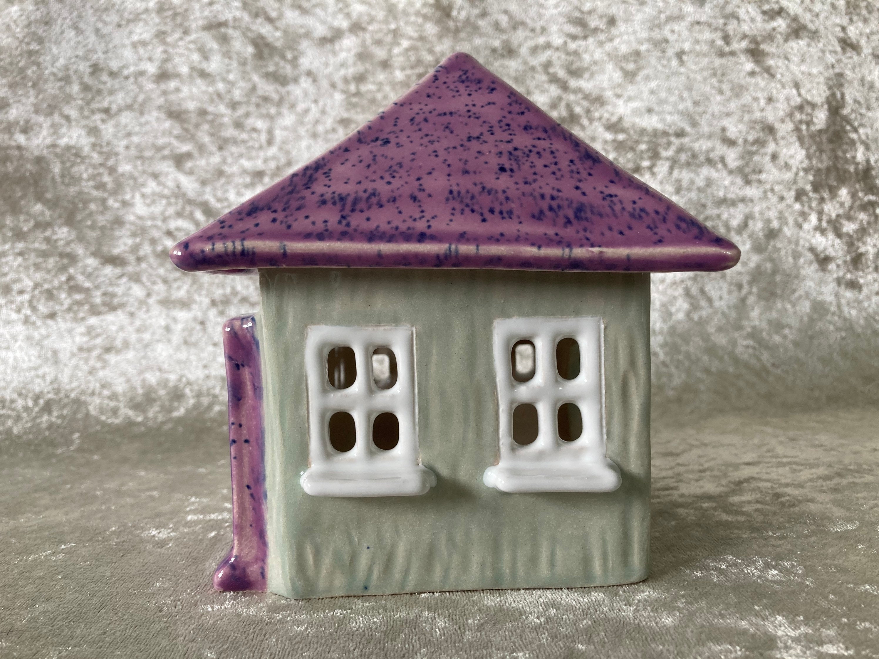 Incense Burner / Tea light House Ceramic Etsy