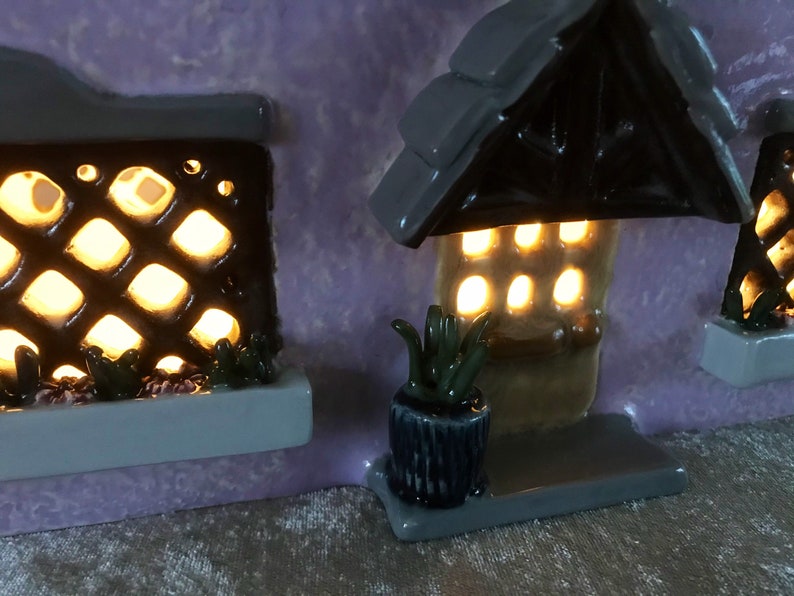 Tea light house Etsy