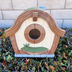 Outdoor Bird House, Fantasy Inspired Birdhouse, Bird Watching Gift, Garden Art, Unique Birdhouse, Home Decor