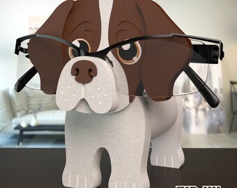 German Pointer Eyeglass Holder | 3D Printed Dog Glasses Stand | Gift for German Pointer Lovers