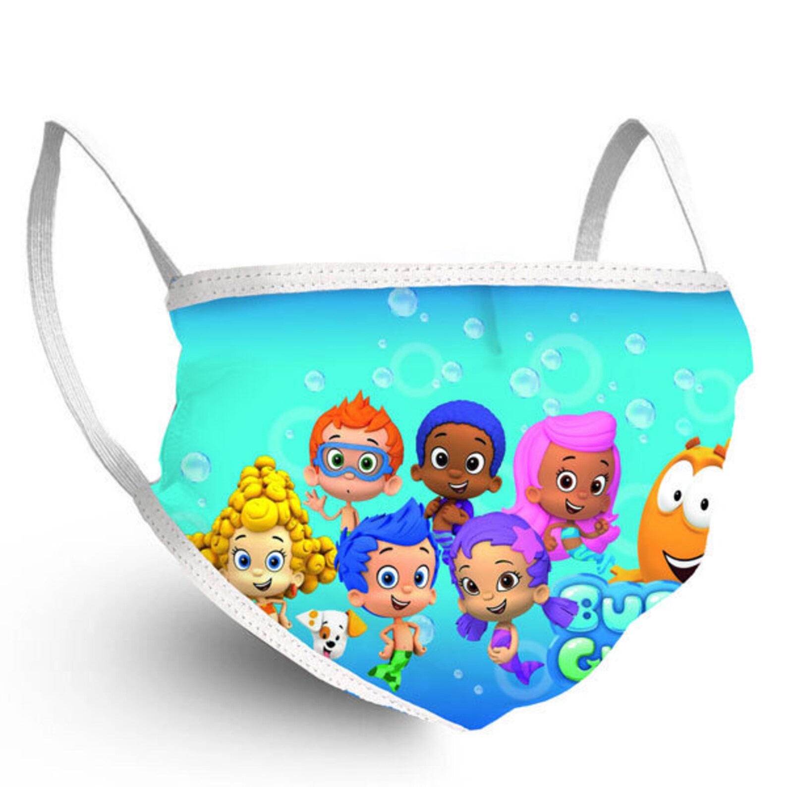 Paw patrol mask Bubble guppies Kids size face mask Little pony | Etsy