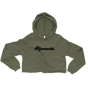 Mamacita Crop Hoodie