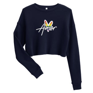 Pride Amor Crop Sweatshirt