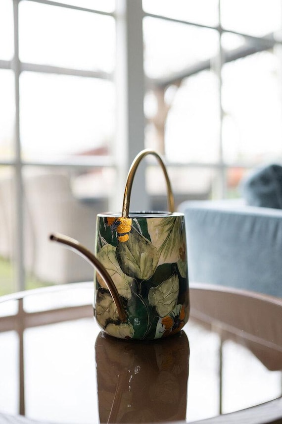 Lammie Watering can, Bee green, designed by Lammie, collector item, gift