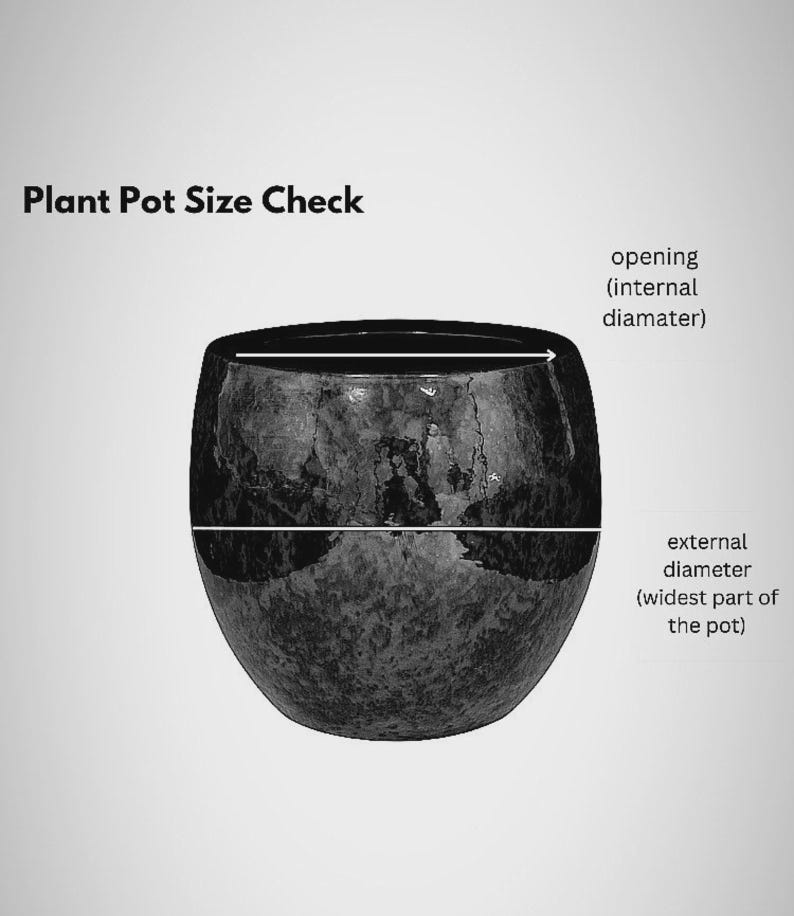 Handmade Red Glazed Plant Pot: Nolan Retro Planter, multiple sizes, d7-d24cm, cracked design image 9