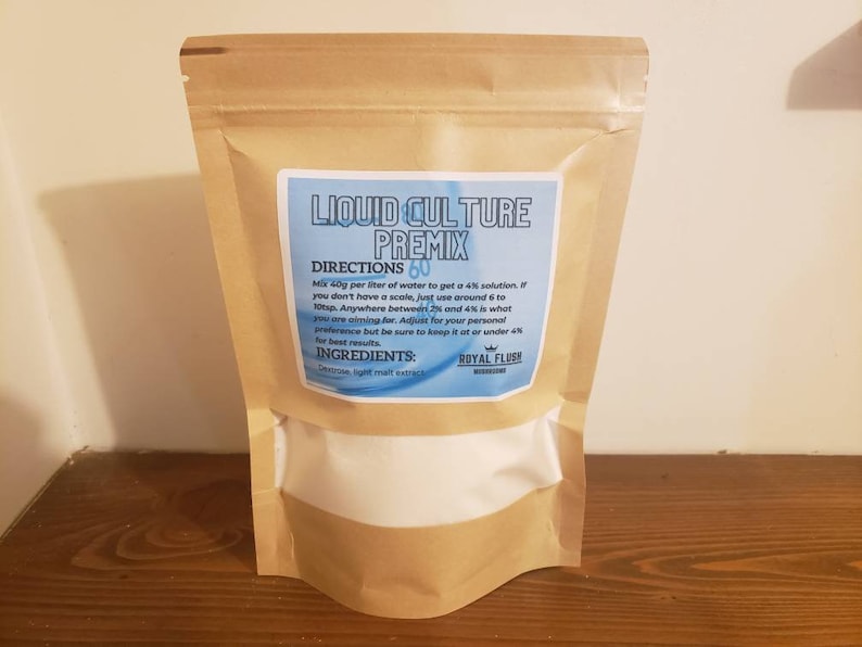 Powdered Liquid Culture Premix Just Add Water Ships Free Etsy Canada