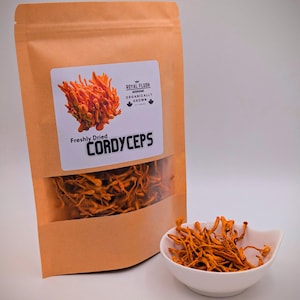 Dehydrated Cordyceps - Organic, gluten-free and vegan