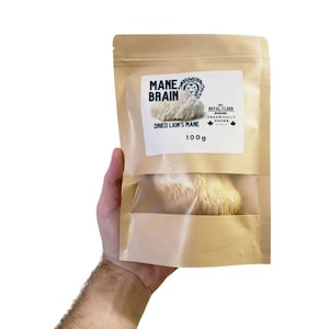 Crinière de lion bio séchée - entière ou en poudre