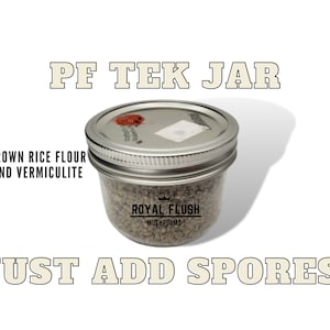PF Tek Jar with Injection Port and Air Filter