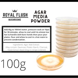 Malt Extract Agar Powder Mix - Any Recipe Your Choice
