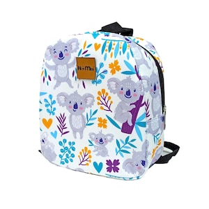 Cadeaux personnalisés pour enfants, sac à dos koala pour tout-petit, sac à dos brodé, cadeau animaux pour bébé fille
