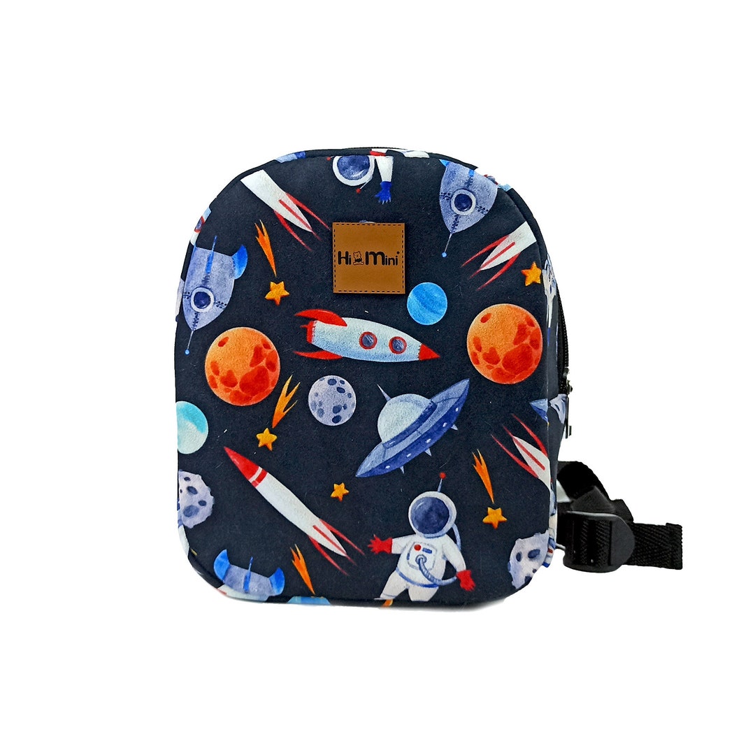 Kids Backpack Boys Toddler Backpack Space Personalized Etsy