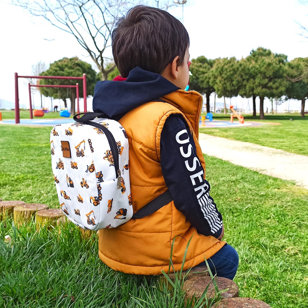 Digger school bag discount
