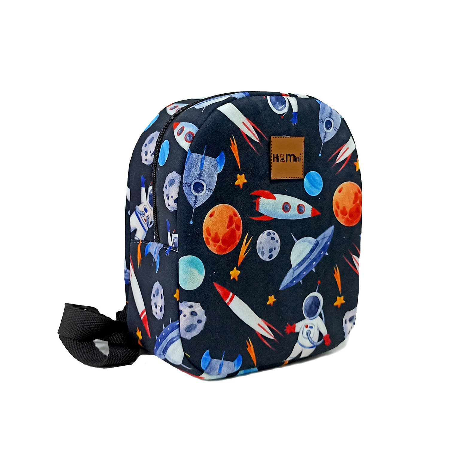 Personalized Toddler Backpack Bag Rocket Kids Etsy