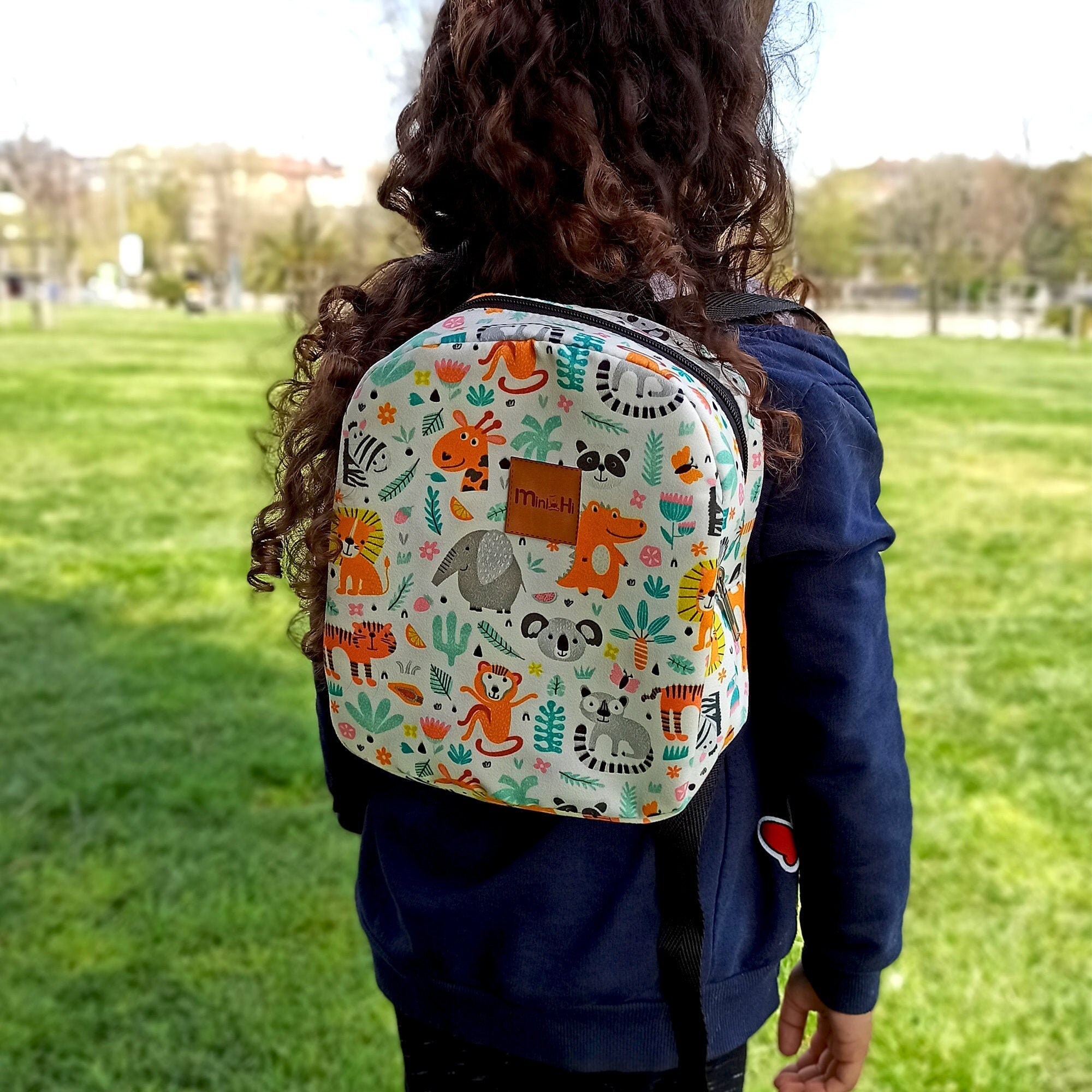 Personalized Zoo Backpack Toddler Small Kid's backpack Etsy