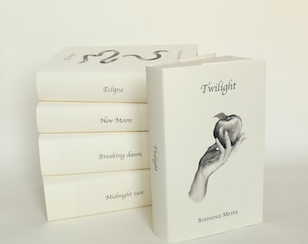 Twilight Dust Jackets: Personalized Book Covers, Stephenie Meyer Art Paperback Hardcover
