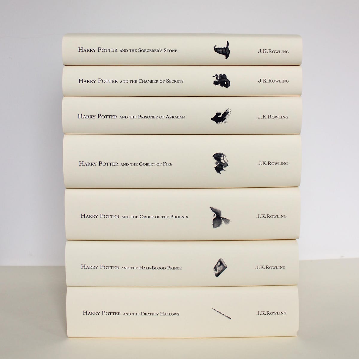 HP Set Hardcover Dust Jackets Covers Book Collection Illustrated Minimalistic Magician Handmade Illustration Personalized Gift Her Him Wand - Etsy