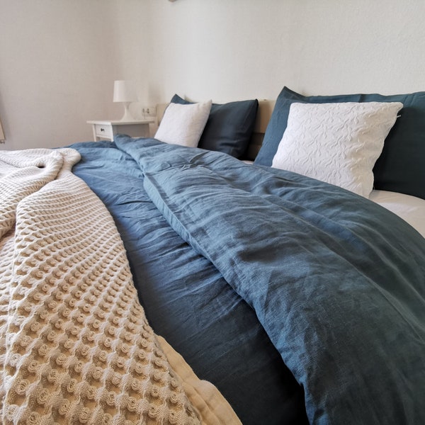 Blue Duvet Cover Etsy