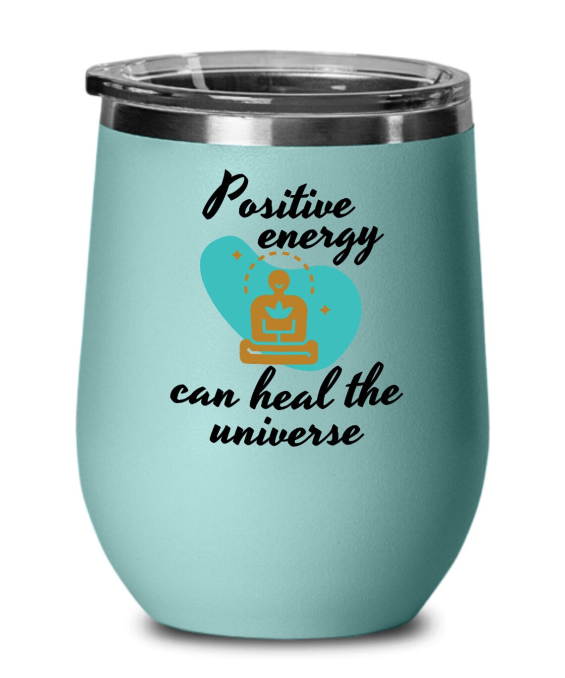 Yoga gifts positive energy birthday christmas gift idea for Etsy