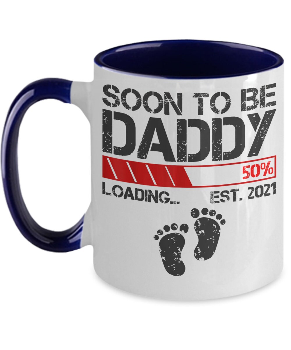 Dad Gifts Soon to Be Daddy Est 2021 Birthday Christmas Fathers Etsy
