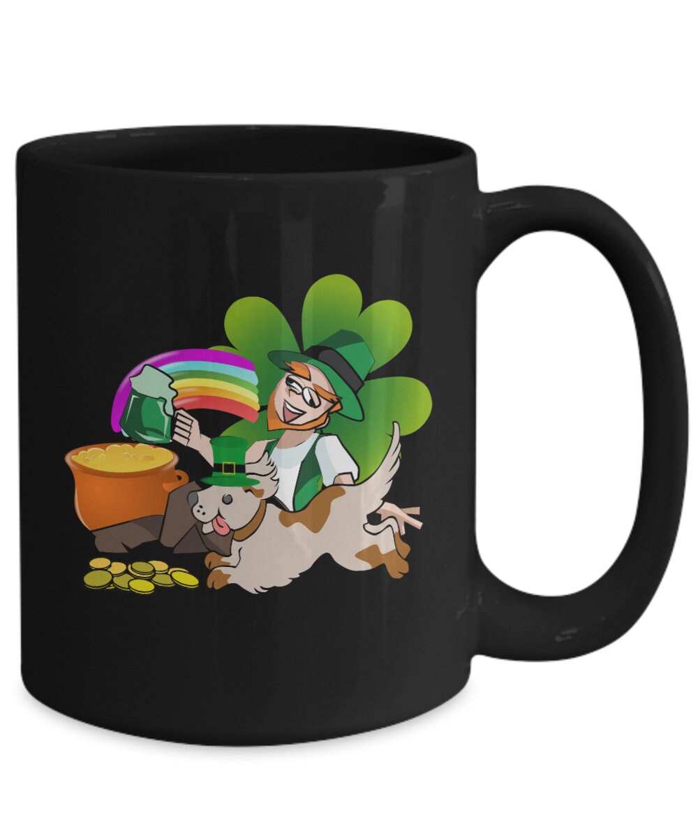 Gifts For Dog Lovers Coffee Mug Leprechaun With Dog Irish Etsy gifts-for-dog-lovers-coffee-mug-leprechaun-with-dog-irish-etsy