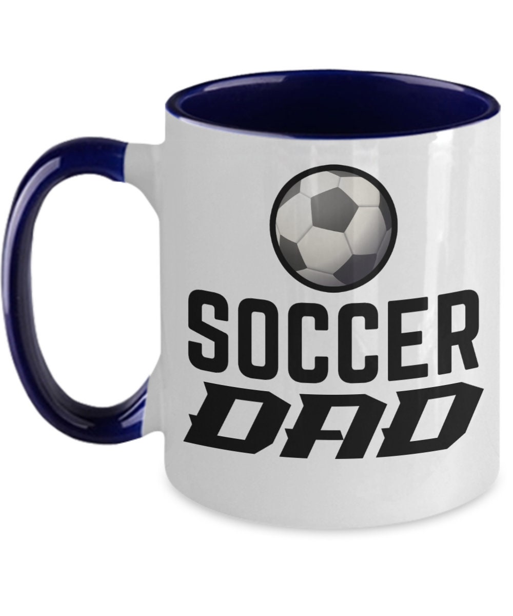 Soccer gifts soccer dad birthday christmas gift idea two tone Etsy