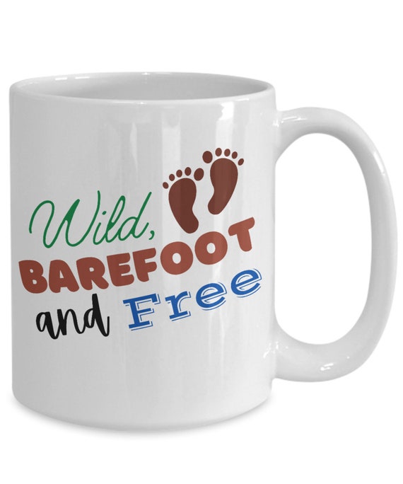 Yoga Gifts Coffee Mug Wild Barefoot and Free Birthday Christmas Gift Idea  for Women 11 Oz or 15 Oz -  Canada