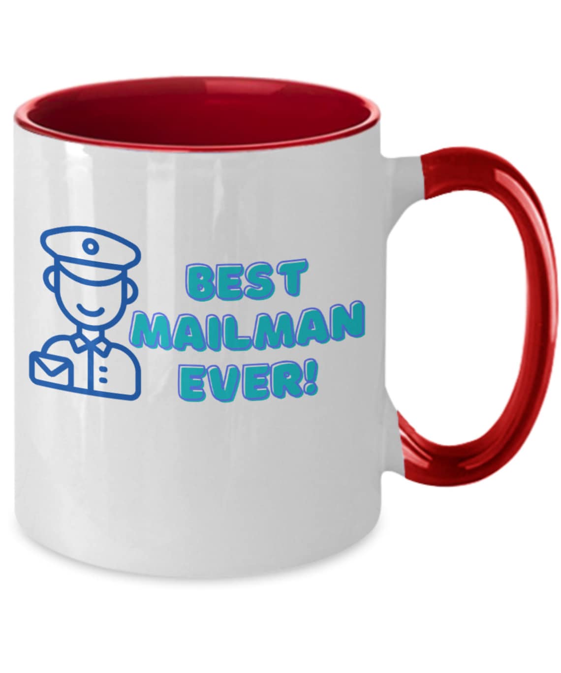 Postal worker gifts best mailman ever birthday christmas gift Etsy