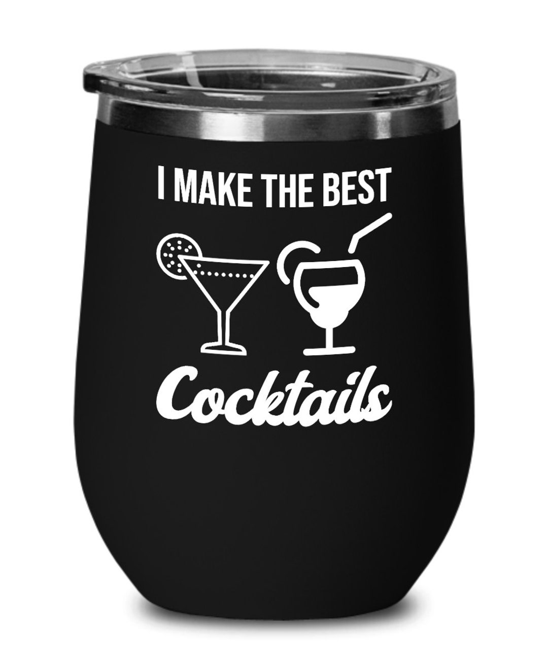 Bartender Gifts I Make the Best Cocktails Birthday Christmas Etsy
