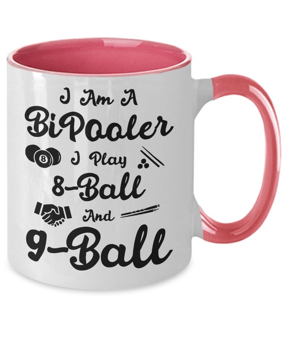 Pool game gifts im a bi pooler birthday christmas gift idea Etsy