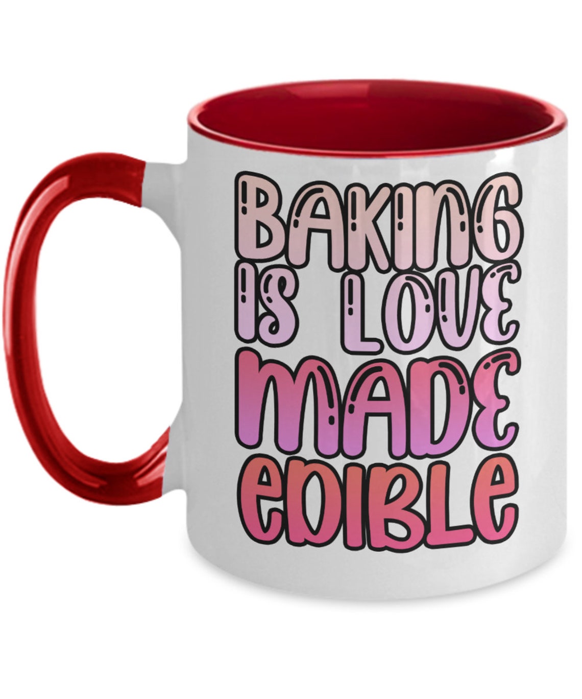 Baking Gifts Baking is Love Made Edible Birthday Christmas Etsy