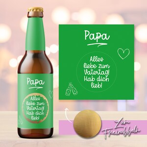 Bieretikett | Vatertag | Personalisiertes Geschenk