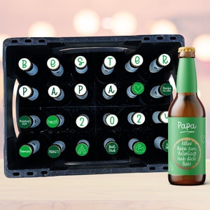 Beer crate | Father's Day 2024 | Best Dad | Personalized gift