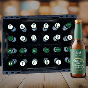 Beer crate | godfather | Personalized gift with your own desired text