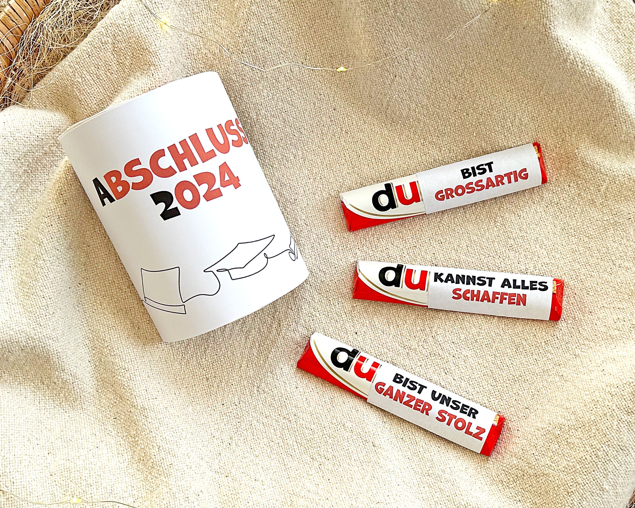 Modern Wit Lustige Karte Zum Schulabschluss – 10,8x14 Cm, Hochwertig, Mit Umschlag