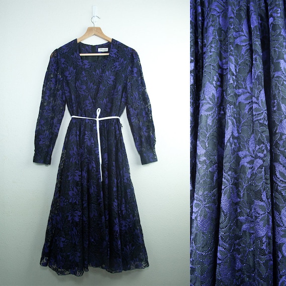 VINTAGE - 80s Japanese Vintage Dress 昭和レトロワンピースの