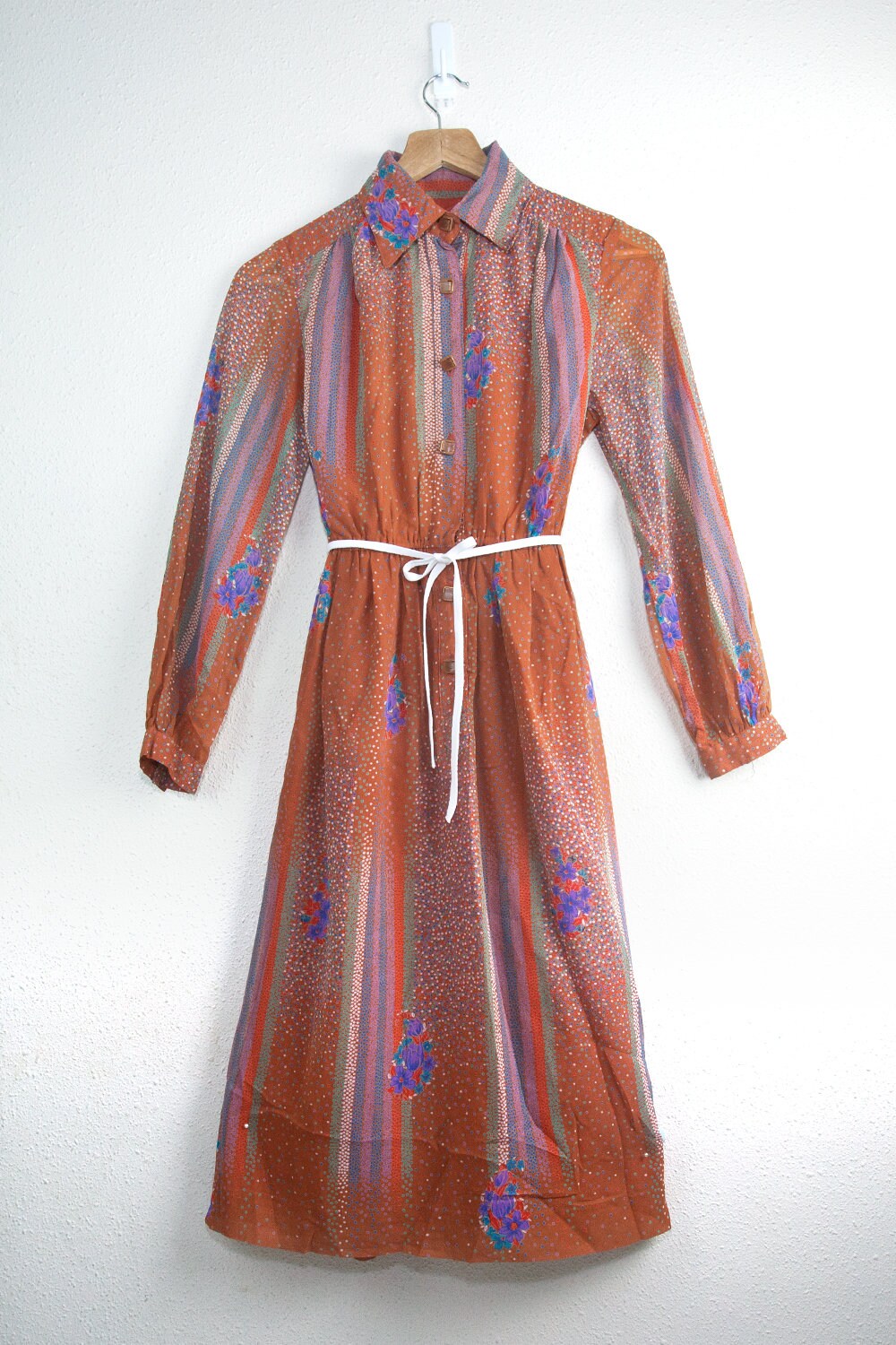 ワンピース vintage dress UND SWITCH SHIRRING DRESS（ワンピース）｜Ameri（アメリ）の